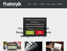 Tablet Screenshot of fusionxs.co.uk